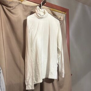 Lands' End Cream Turtleneck -2